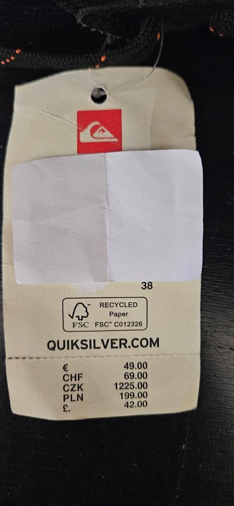 Quiksilver tenisky veľkosť 38, quiksilver,38