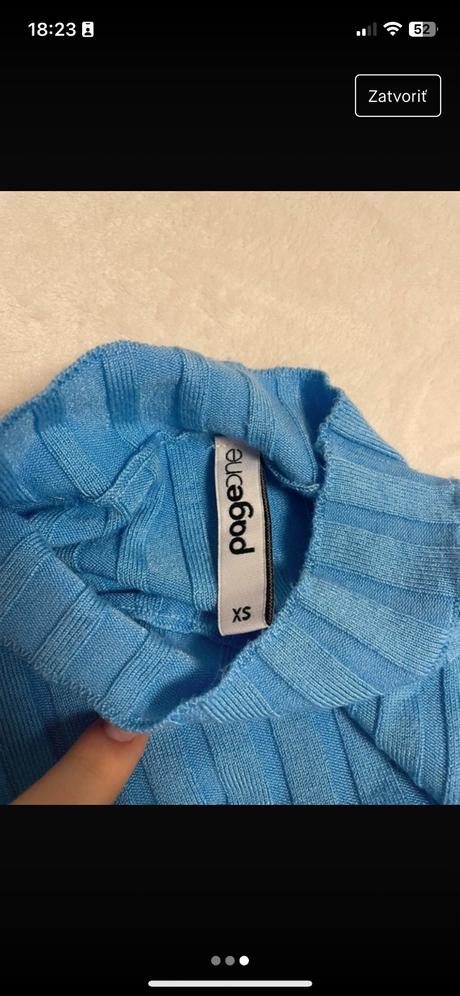 Vrubkovany crop top, takko,xs