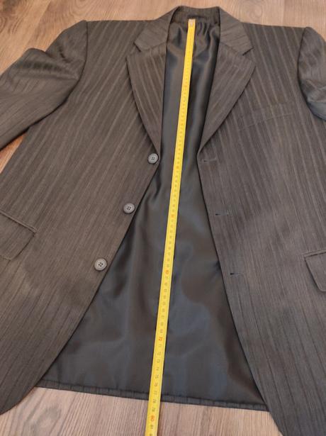 Šedý oblek komplet (xl), xl