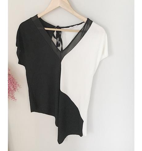 Zara asymetrický topík, zara,s