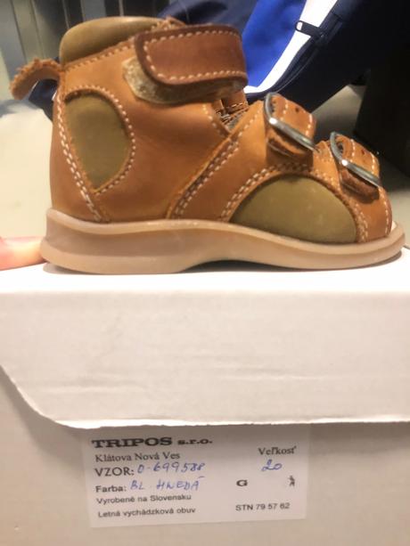 Kožené papuče, tripos,20