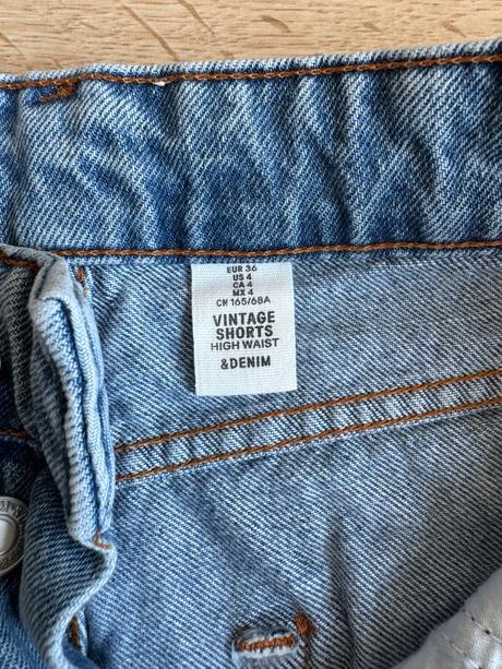 Denim šortky h&m, h&m,s