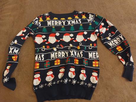 Vianočný svetrik vel.152, 158