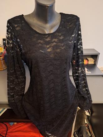 Čipkované šaty, xl