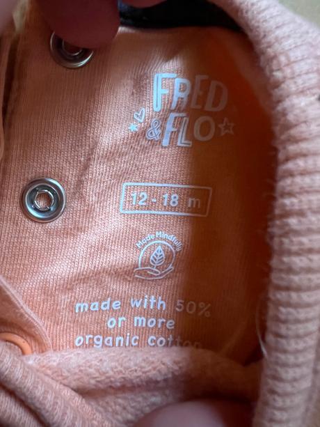 Mikina bunda oranzova volanik, f&f,80