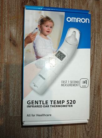 Teplomer omron gentle temp 520, omron