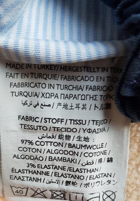 Chlapčenské tmavomodré nohavice gant, gant,122