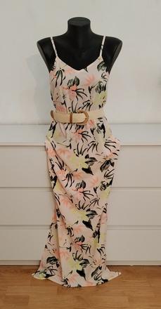 H&m dlhé kvetované šaty, h&m,34