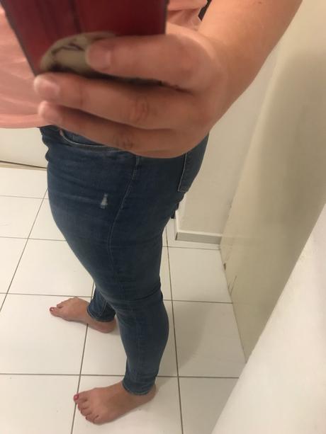 Tehotenské skinny rifle h&m, h&m,l