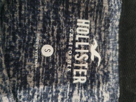 Pánske tričko s dlhým rukávom, hollister,s