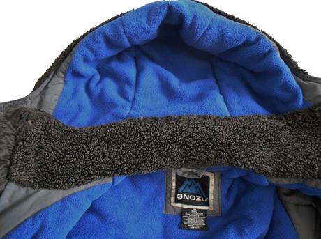 Teplá zimná bunda snozu na 10/12 rokov, 146