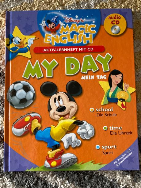 Disney's magic english mit cd my day mein tag, 