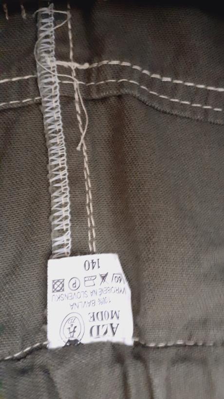 Kapsovev nohavice, 140