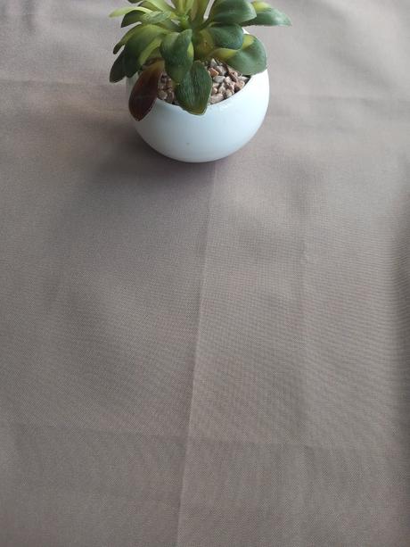 Obrus -štola na stôl hneda, 