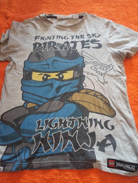 Triko,lego ninjago, nosené, lego,140