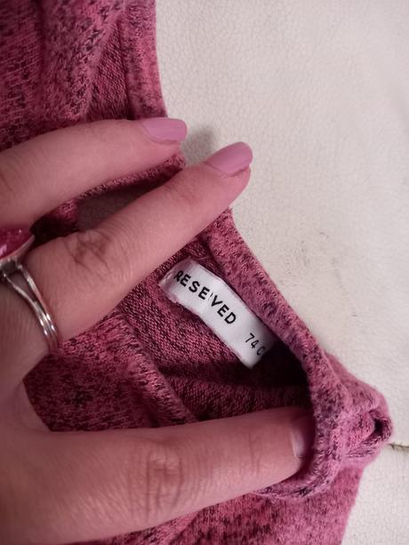 Teplé šaty s tylovou sukňou 74, reserved,74