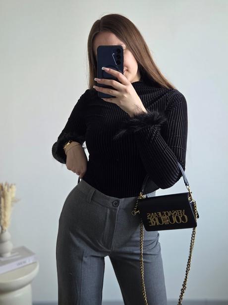 Extravagantný top s/m, s