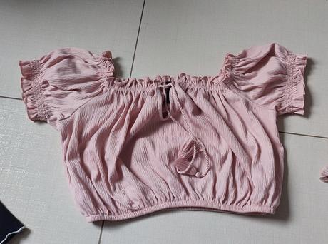 2 x cropp top, xs