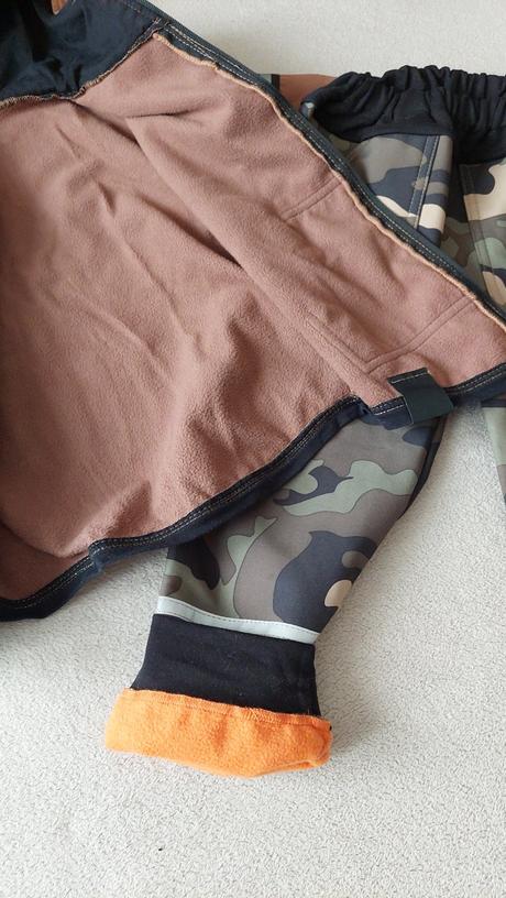 Softshellová bunda a nohavice, 110