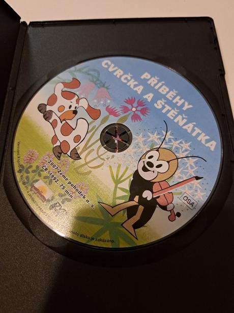 Příběhy cvrčka a štěnátka,