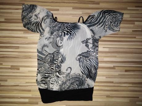 Vzorovaná letná blúzka - m/l, m