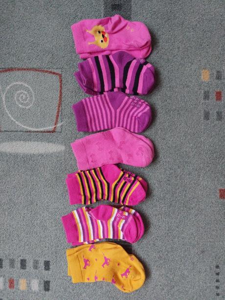 Ponozky 7ks, lupilu,19