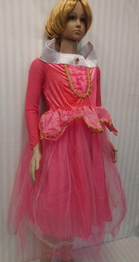 Kostým princezná šípková ruženka, 8-10r, 128-140,