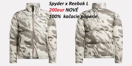 Zimná bunda spyder x reebok, reebok,l