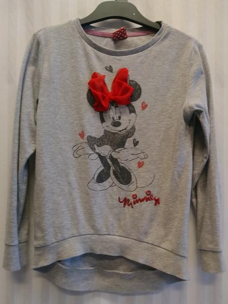 Dievčenské tričko, motív minnie, disney, 128-134, disney,134