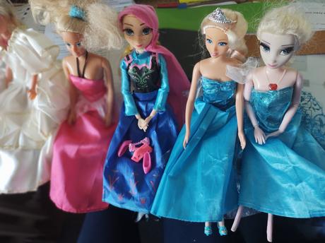 Barbie, elza a anna, 