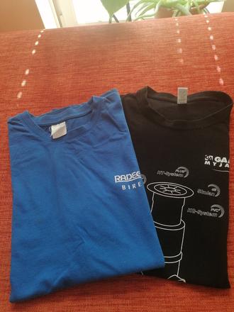 Bavl. tričká l 2ks, l