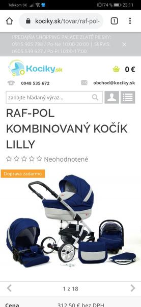 Máte tento kočík?