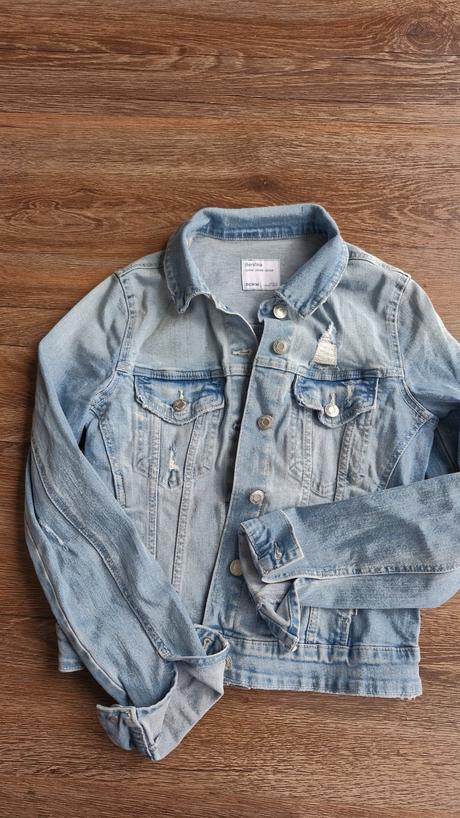 Rifľová bunda bershka, bershka,xs