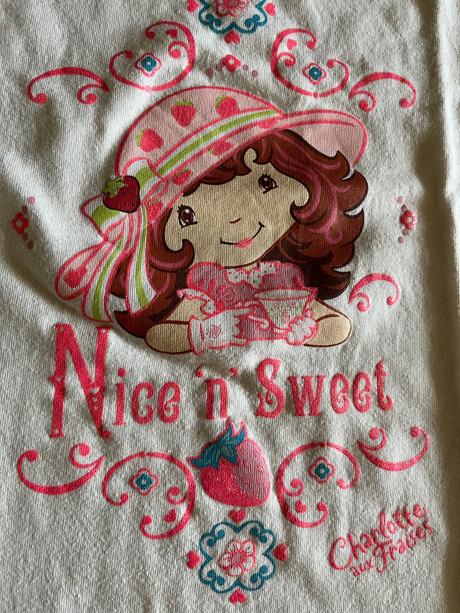 Tunika jahôdka a tričko s ružičkami dvojbalenie, 116