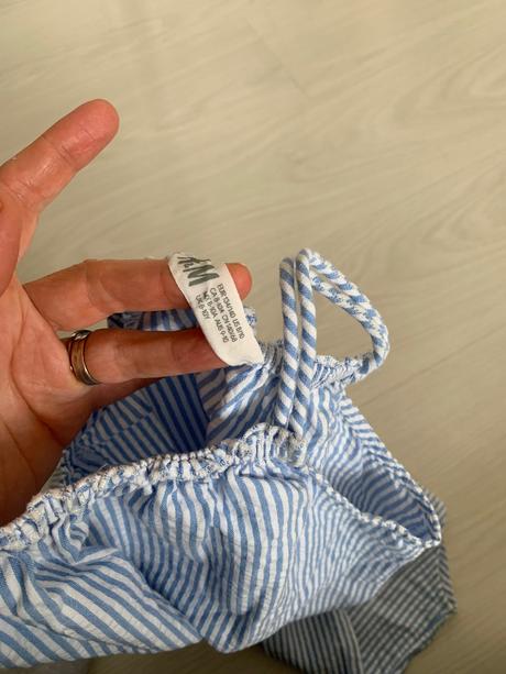 Predám letné saty, h&m,134