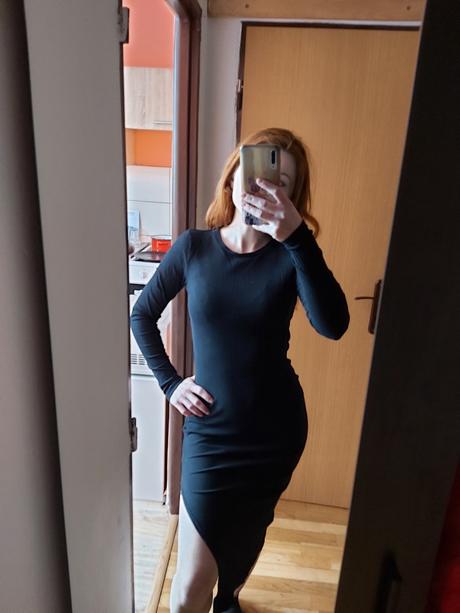 Čierne šaty., sinsay,xs