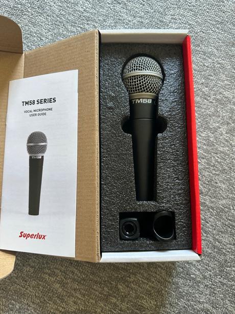 Mikrofón tm58 series superlux, 