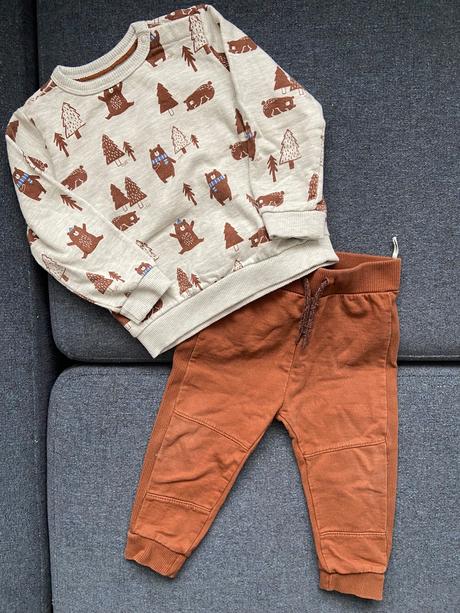 C&a zateplená súprava macko, c&a,86