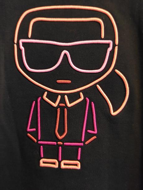 Karl lagerfeld originál ikonicka mikina s/m, s