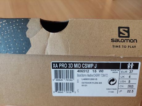 Topanky salomon xa pro 3d - dobry stav, salomon,36