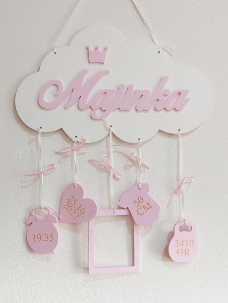 Meno na oblaku šírka 35cm,