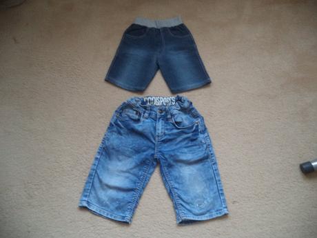 2 riflové kraťasy 116, japitex,116
