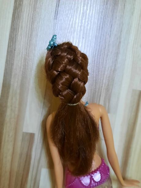 Barbie bruneta morská víla panna mermaidia, 