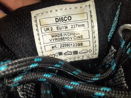 Trekingové topánky crossroad (vd 22 cm), 34