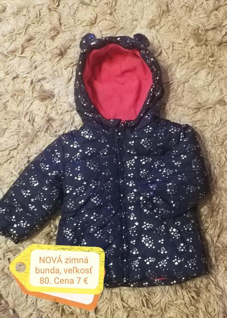 Zimná bunda, kik,80