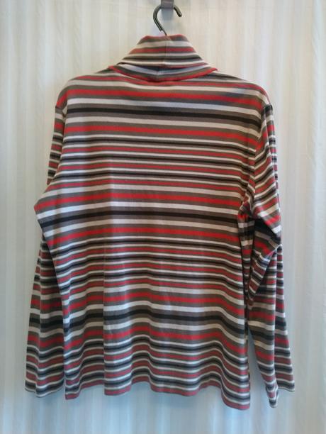 Farebne pásikavý top - rolák, betty barclay, xxl, xxl