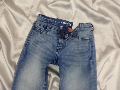 Kvalitné oteplené rifle, h&m,98