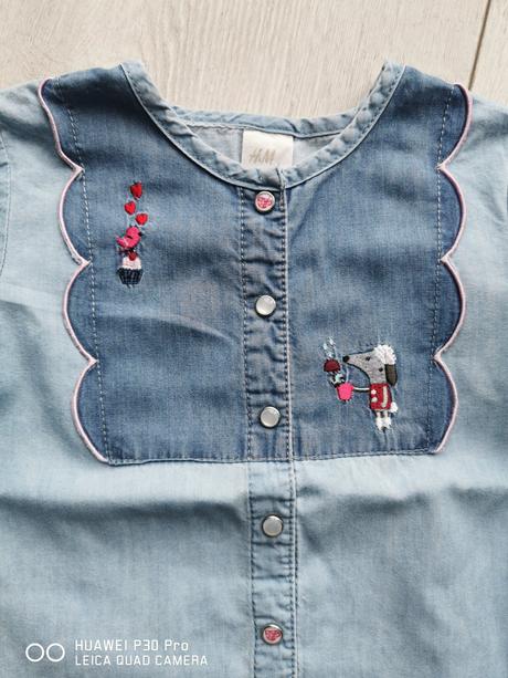 Rifľová košieľka, h&m,86