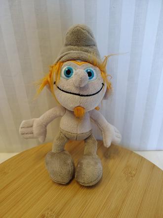 Plyšový šmolko chmatko hřímal, smurfs, 23 cm, 