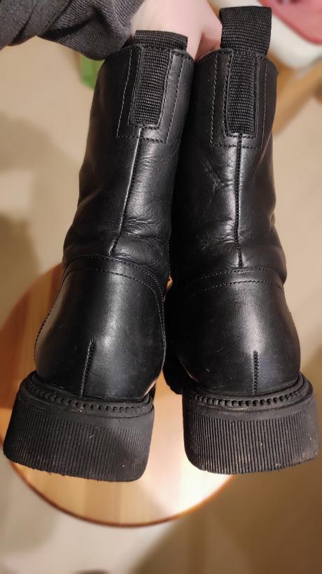 Vysoké kožené topánky, lasocki,35